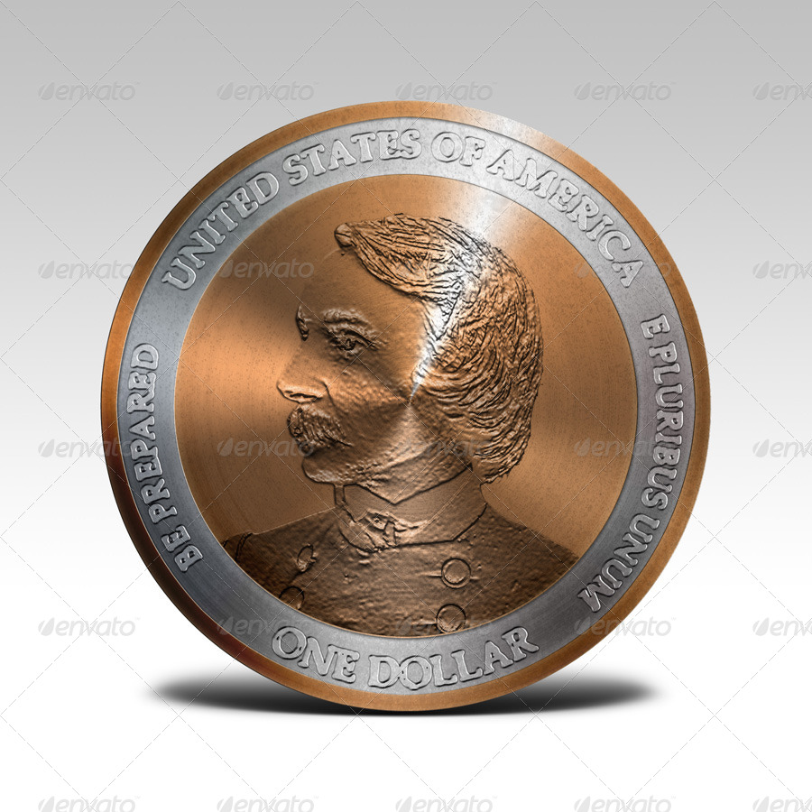 Download Photorealistic Coin Mock-Up by PVillage | GraphicRiver