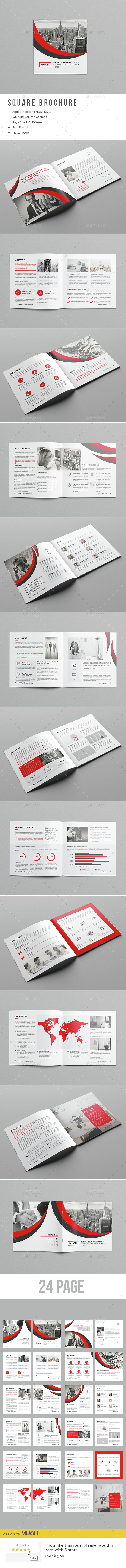 Square Business Brochure - Corporate Brochures