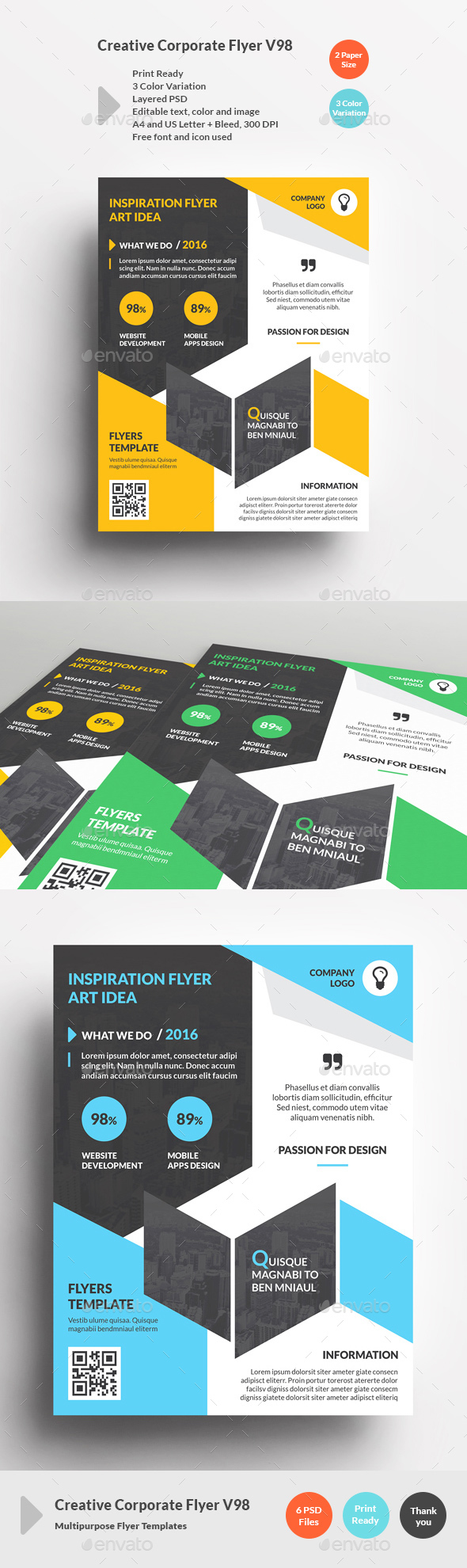 Creative Corporate Flyer V98 - Corporate Flyers