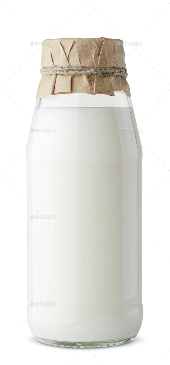 milk bottle - Stock Photo - Images