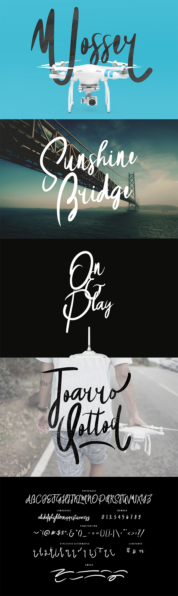 Wosser Typeface - Holiday Decorative