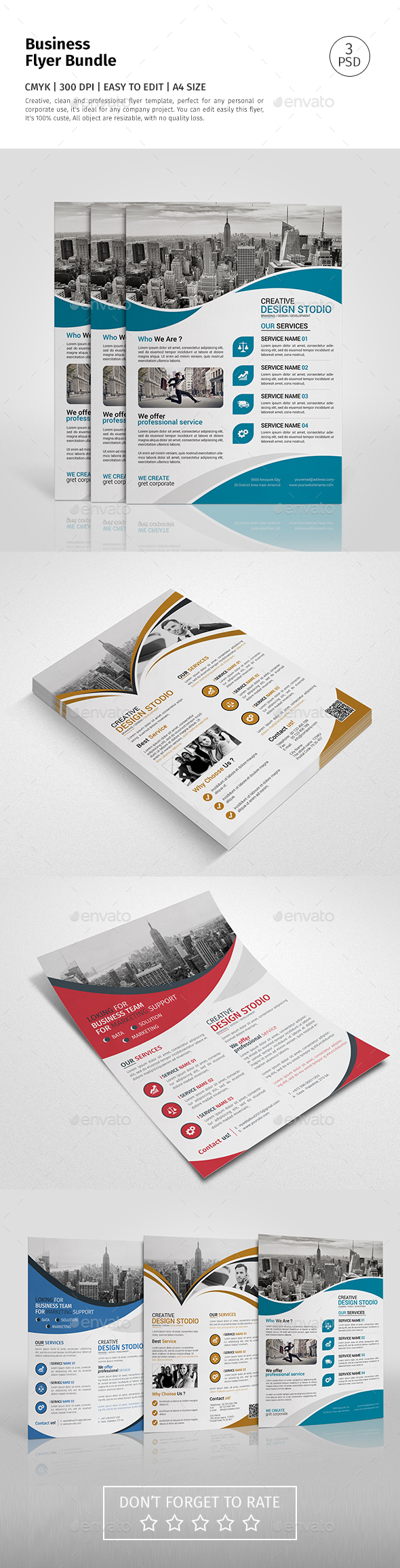 Corporate Flyer Bundle 03 - Corporate Flyers