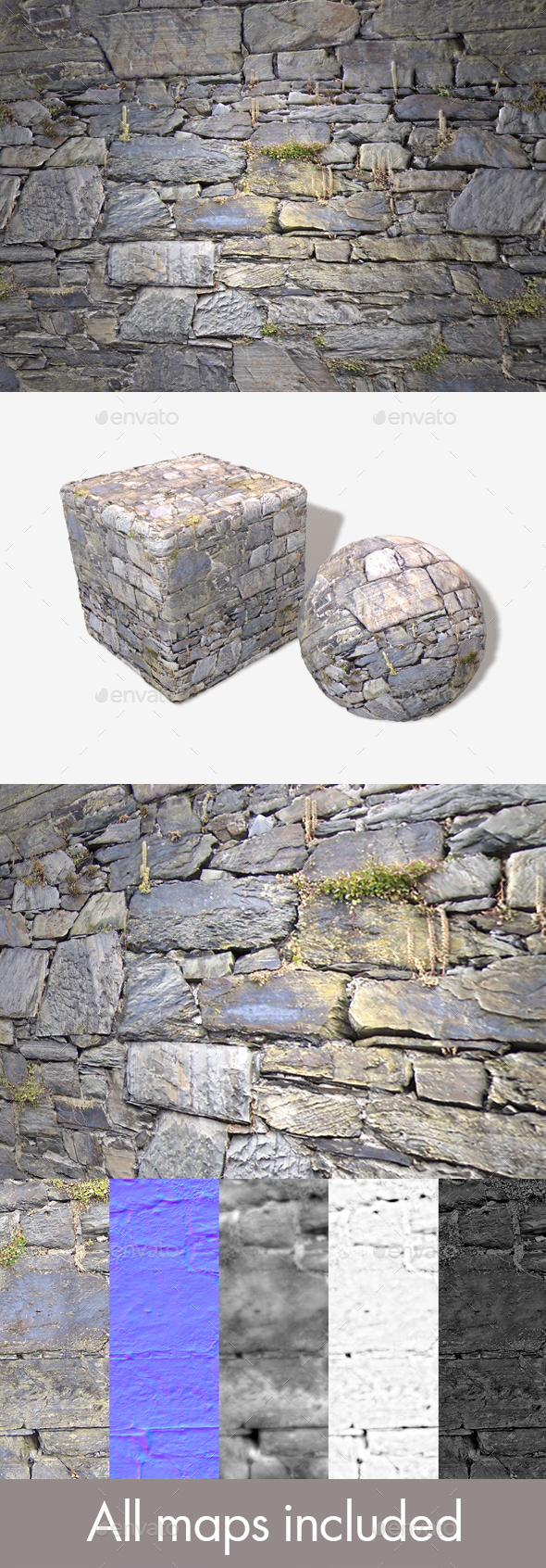 Old Wall Seamless - 3Docean 15377406