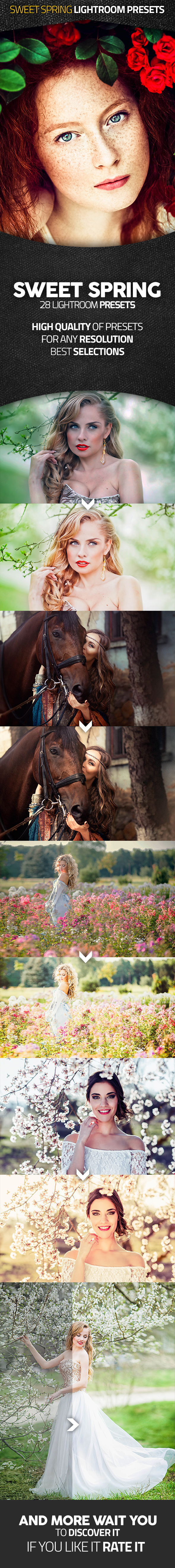 Sweet Spring Lightroom Presets - Portrait Lightroom Presets