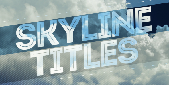 Skyline Titles - VideoHive 15383694