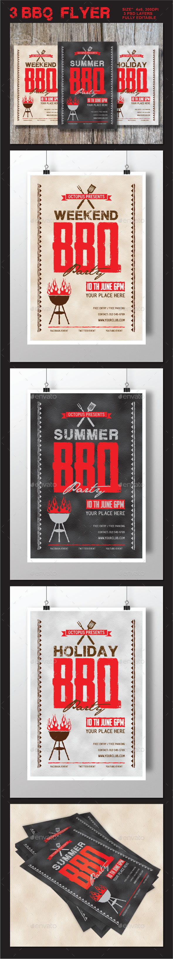 BBQ Summer / Weekend / Holiday Party - Clubs & Parties Events