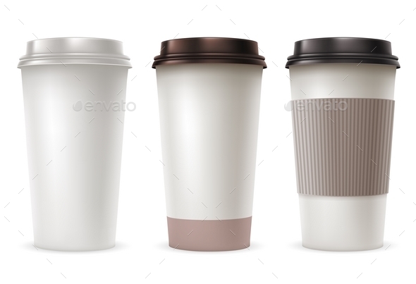 Paper Cups - Food Objects