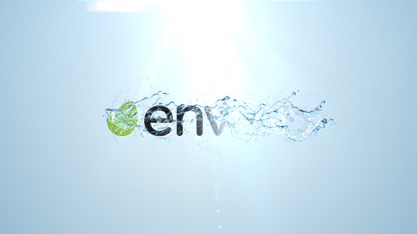Water Logo - VideoHive 15397158