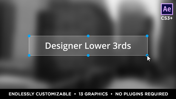 Designer Titles and Lower Thirds
