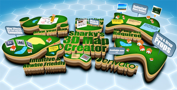 Sharky's 3D Map Creator V1.0