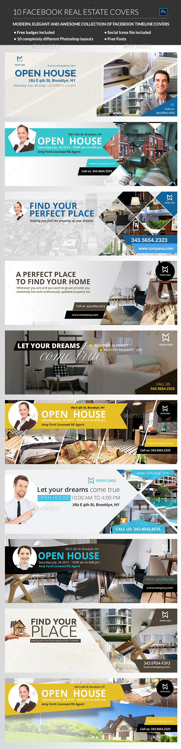 Real Estate Facebook Cover - Facebook Timeline Covers Social Media