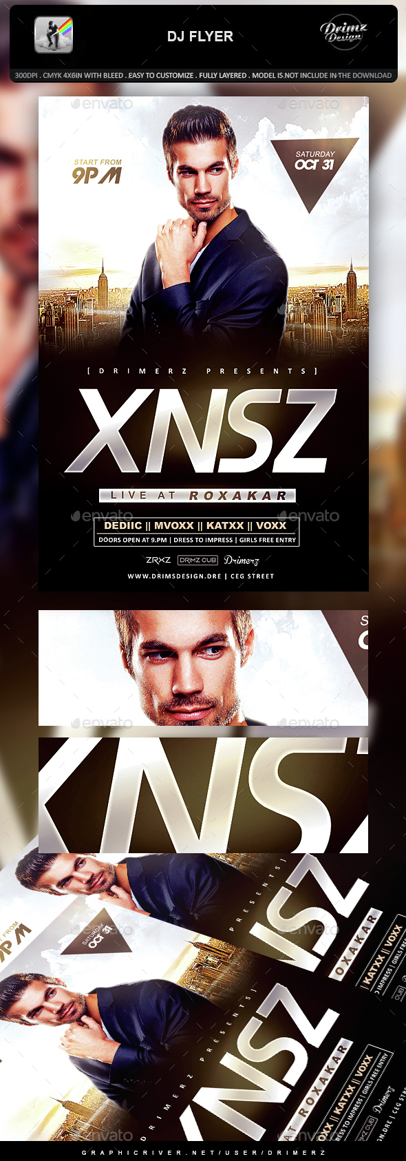 DJ Flyer - Events Flyers