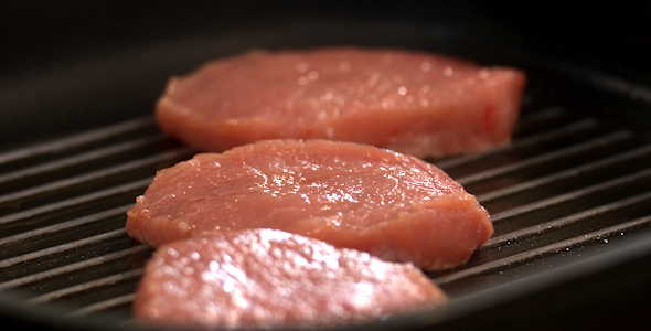 Grilling Meat