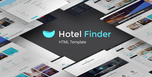 Hotel Finder - Online Booking HTML Website Template - Retail Site Templates