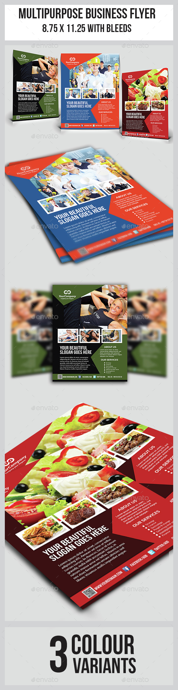 Multipurpose Business Flyer - Corporate Flyers