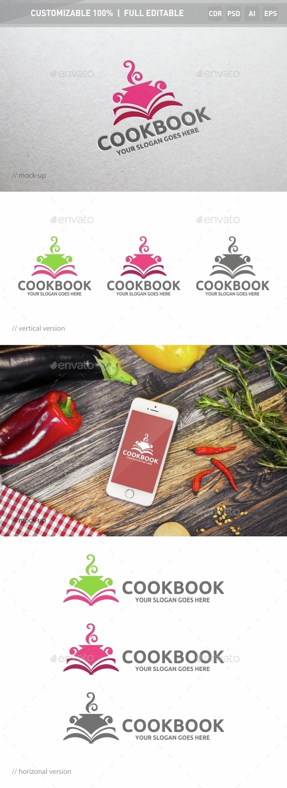 Kitchen Logo Template - Objects Logo Templates