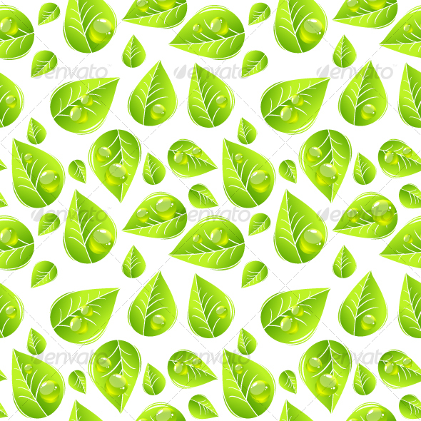 Leaves seamless pattern - Nature Conceptual