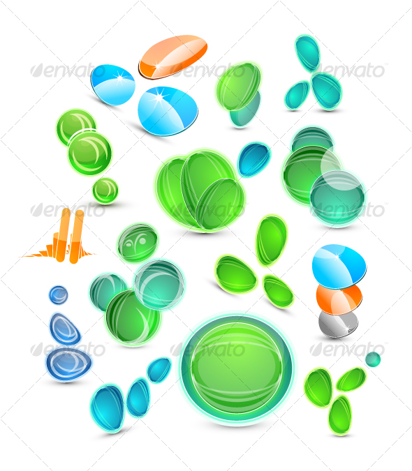 Abstract icons - Technology Conceptual