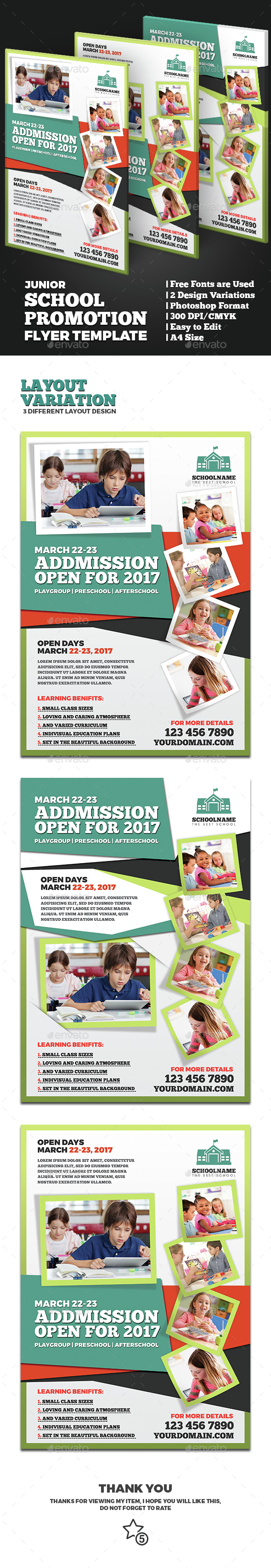 School Flyer - Corporate Flyers
