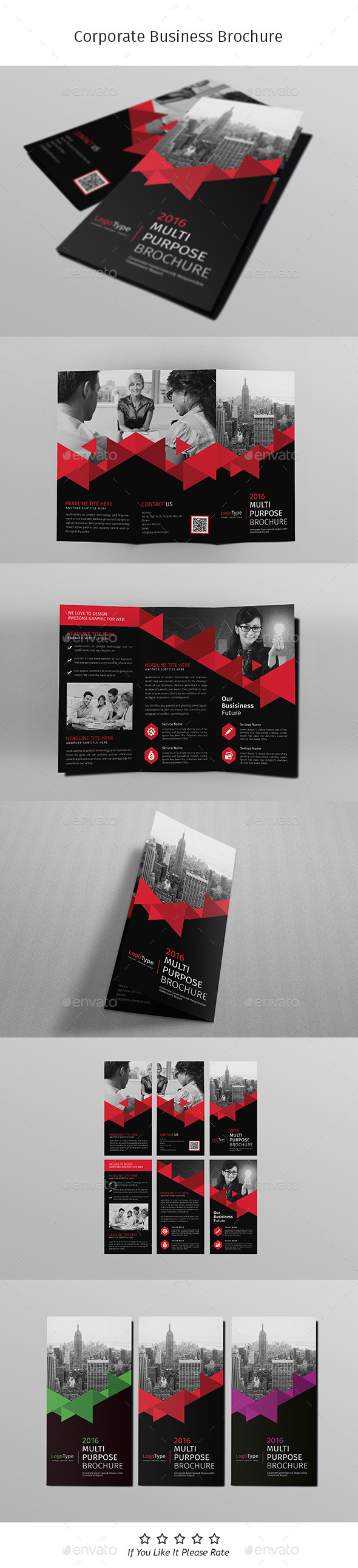 A4 Corporate Business Flyer Template Vol 08 - Corporate Brochures