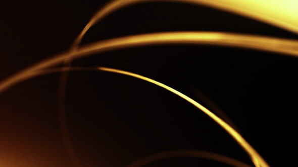 Gold abstract lines