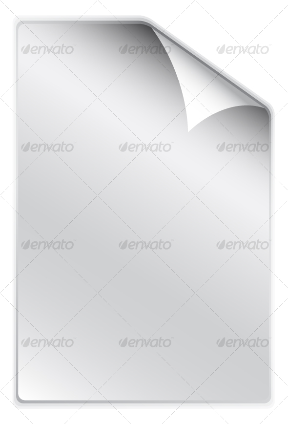 Metal paper - Objects Vectors