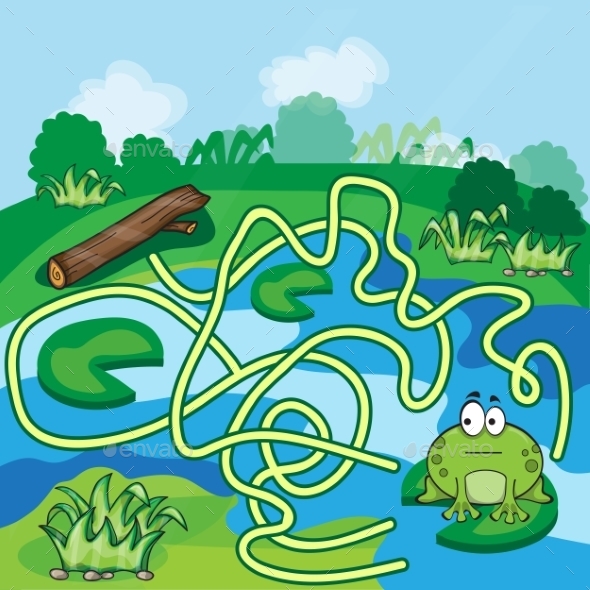 GraphicRiver Frogs Maze Game 15413819