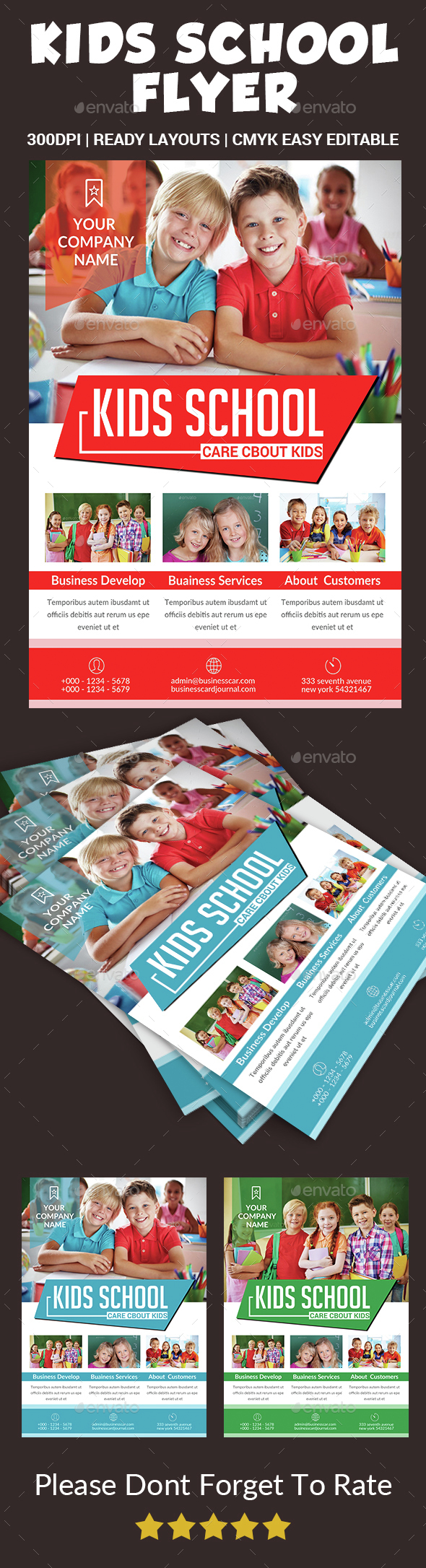 Kids Education Flyer - Corporate Flyers