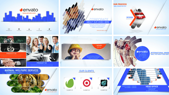 Clean Corporate Profile by DollarHunter | VideoHive