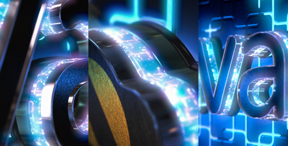 Neon Logo Reveal - VideoHive 11553368