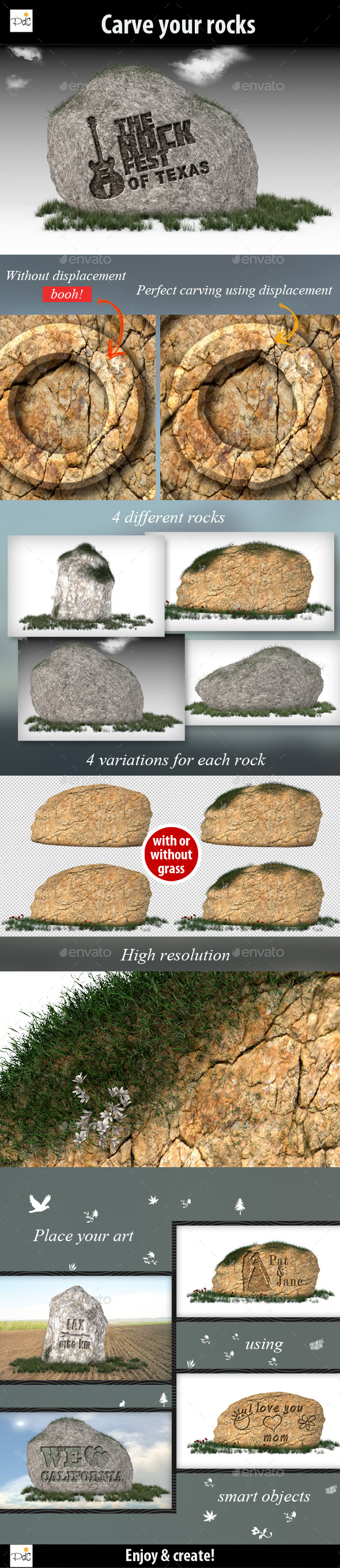 Carving Rocks! - Miscellaneous Print