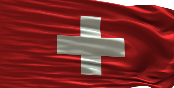 Switzerland Looped Flag