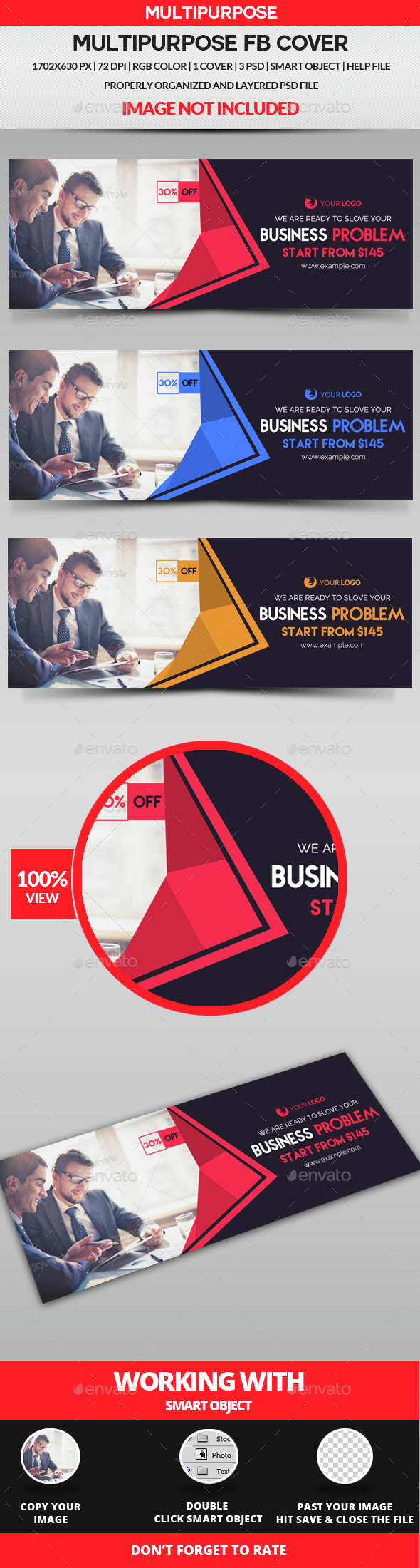 Multipurpose Facebook Cover - Facebook Timeline Covers Social Media