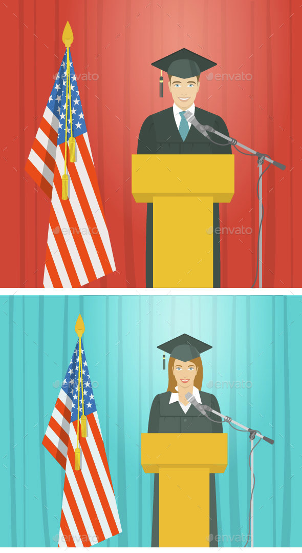 Graduation - People Characters