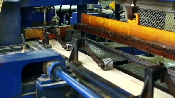 Sawmill. Production Of Laminated Veneer Lumber