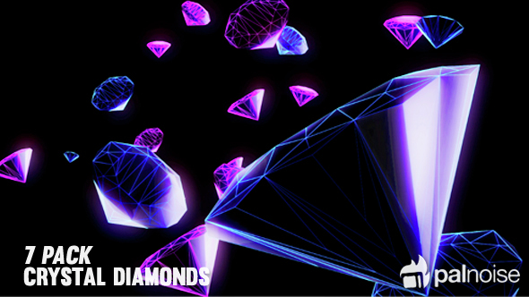 Vj Loops Crystals Diamonds  (7-Pack)