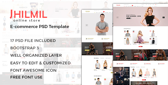 Jhilmil - eCommerce - ThemeForest 15428086