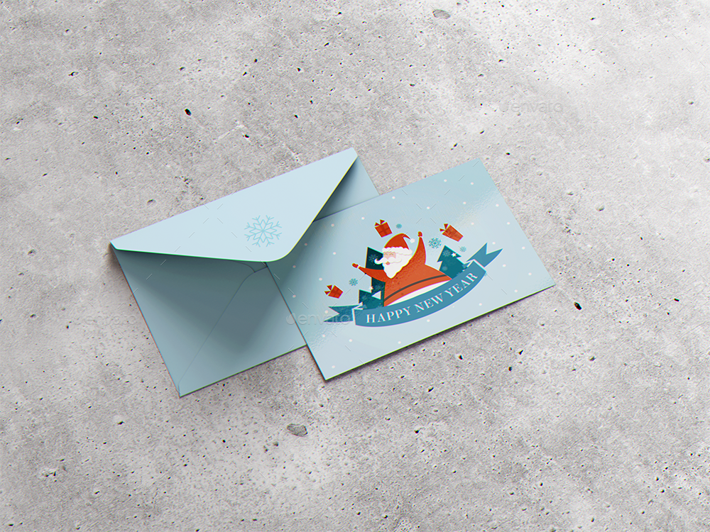 A6 Postcard & Envelope / Invitation / Flyer MockUp by goner13 | GraphicRiver