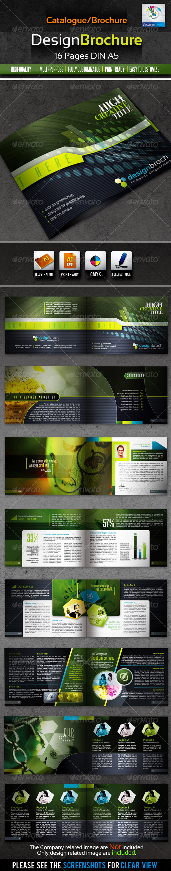 DesignBrochure 16pages Corporate Catalog/Brochure - Corporate Brochures