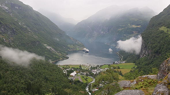 Geiranger Fjord (Norway) Summer 