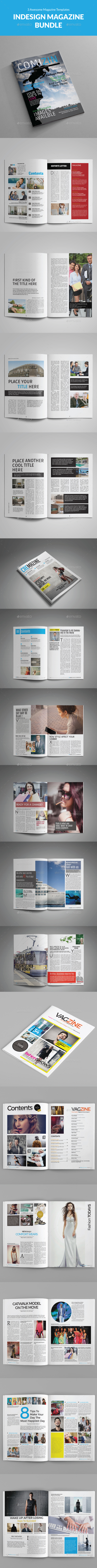 Magazine Bundle Vol.04 - Magazines Print Templates