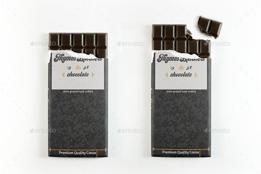 Download Chocolate Bar Packaging Mockup By Bangingjoints Graphicriver