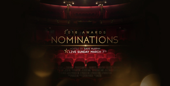 Awards Nominations Promo - VideoHive 15437335