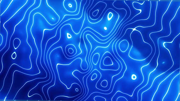 Glowing shiny line blue color wave abstract background. Vd 236 alt