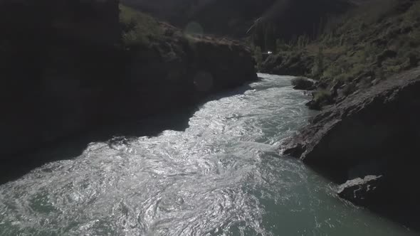 River gorge