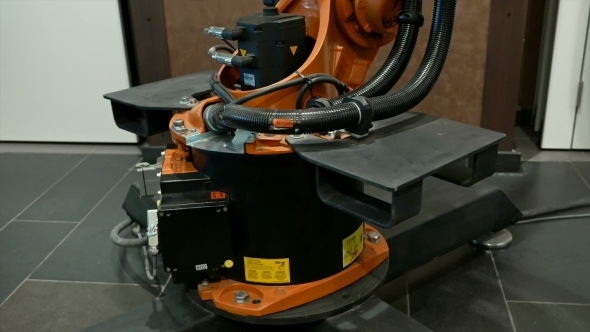 Industrial Robot Arm For Welding And Assembling