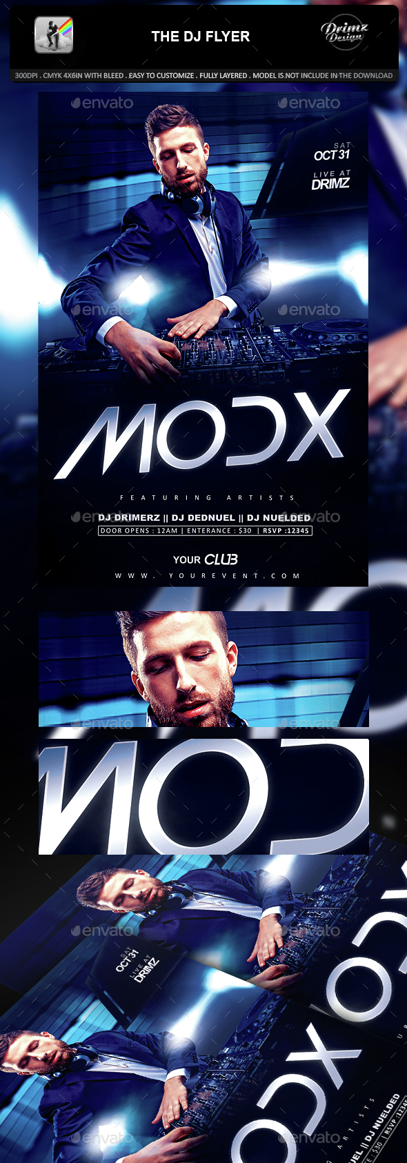 The DJ Flyer - Events Flyers
