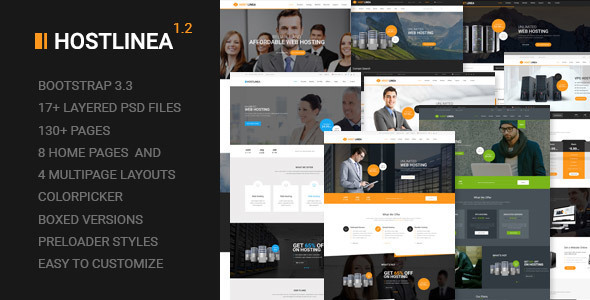 Hostlinea - Web - ThemeForest 15449345