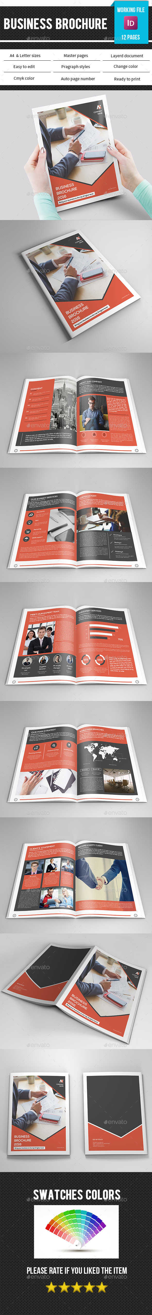 Corporate Brochure Template-V376 - Corporate Brochures