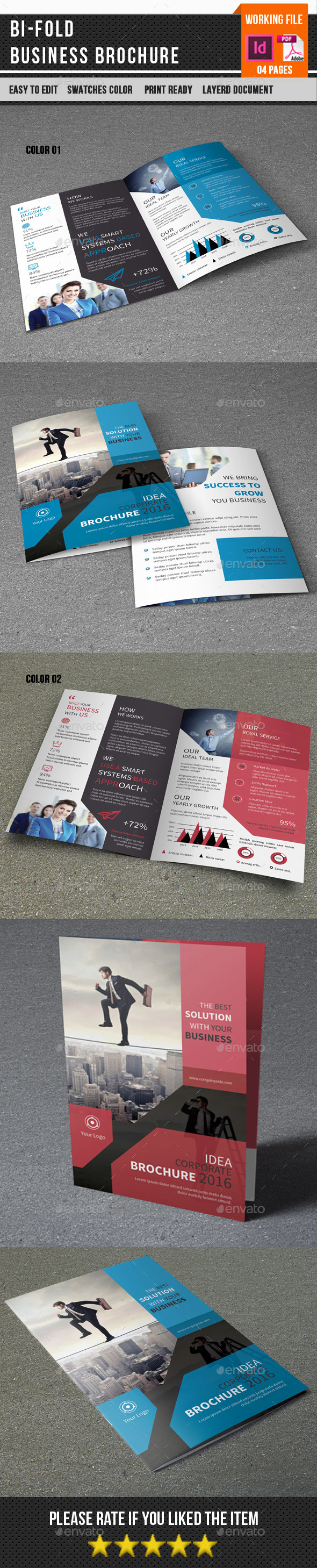 Corporate Bifold Brochure-V377 - Corporate Brochures